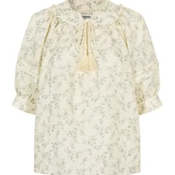 Alvi Creme Print Blouse