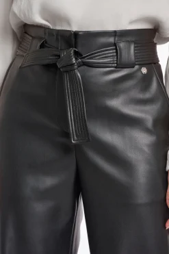 Annemie Faux Leather Trousers