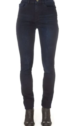 'Nina Pierre' Dark Blue High Waisted Jeans