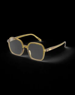 Office Golden Green Reading Glasses