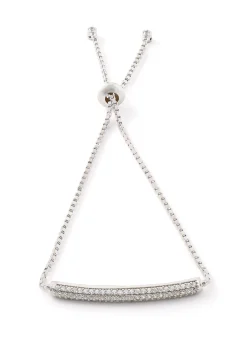 Silver Bar Bracelet